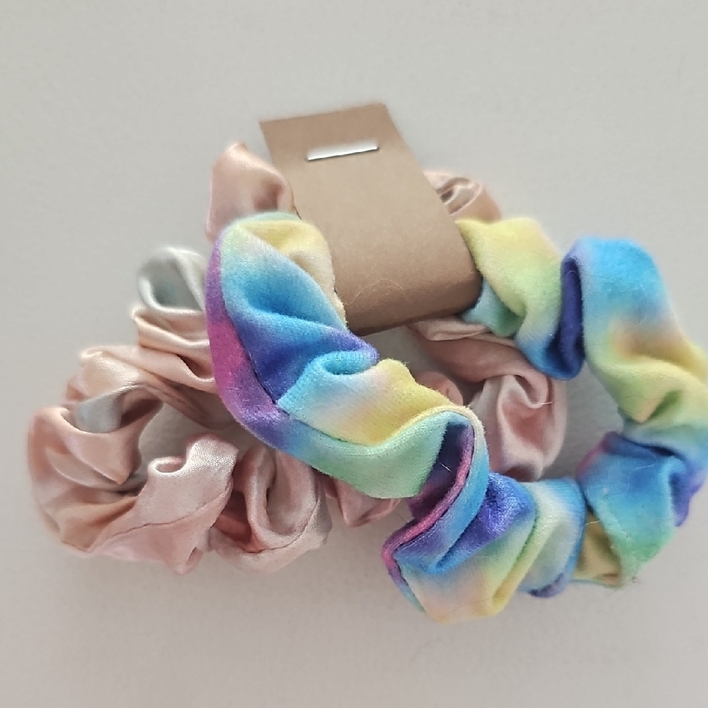 Colorful Kids Scrunchie Set